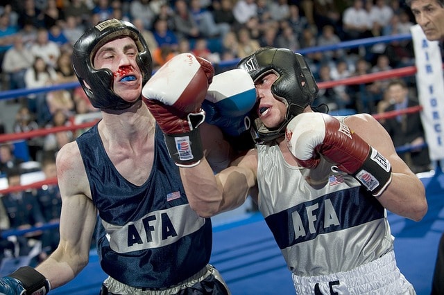 Boxing Helps De Tension